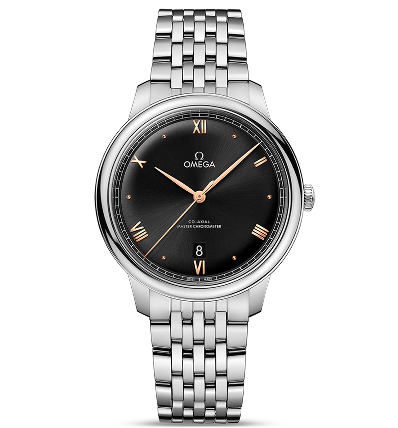 OMEGA De Ville Prestige Co-Axial Master Chronometer, 40mm with Black Dial