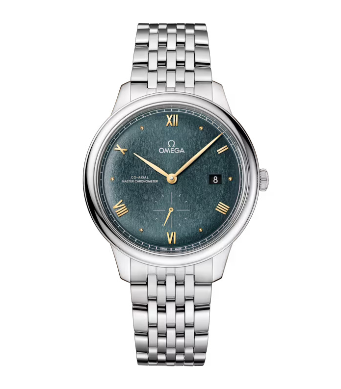De Ville Prestige 41mm with Teal Dial Omega Watch | Fink's De Ville Prestige 41mm with Teal Dial Omega Watch | Fink's
