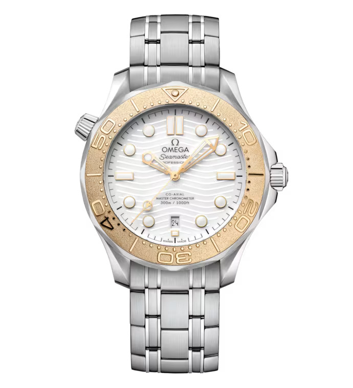 OMEGA Seamaster Diver 300m Paris 2024 Edition 42mm Watch with White Dial