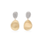 Marco Bicego Lunaria Double Drop Earrings with Diamonds