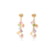 Marco Bicego Paradise Yellow Gold Pearl and Mixed Gemstone Drop Earrings