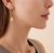 Marco Bicego Lunaria Tourmaline Multicolor and Diamond Cluster Dangle Earrings