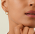 Marco Bicego Marrakech Yellow Gold Twisted Small Hoop Earrings