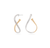 Marco Bicego Marrakech Mixed Metals Diamond Twist Earrings