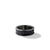 Load image into Gallery viewer, David Yurman Streamline Three-Row Band Ring with Black Diamonds