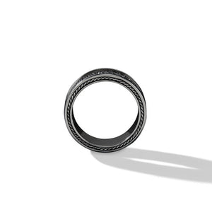 David Yurman Ring with Black Diamonds