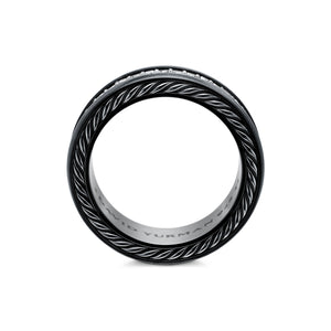 David Yurman The Wedding Collection Ring in Black Titanium (Image 4)