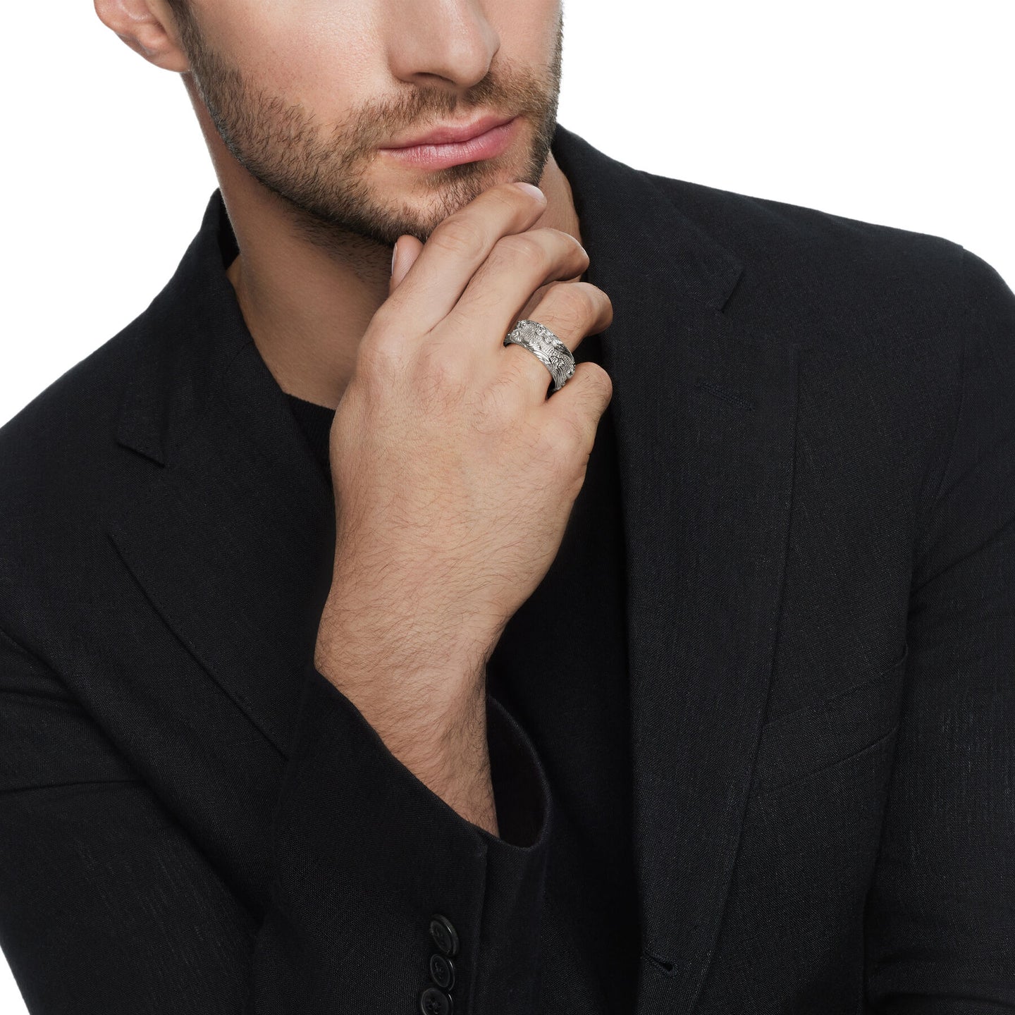 David Yurman The Waves Collection Ring in Sterling Silver (Image 5)