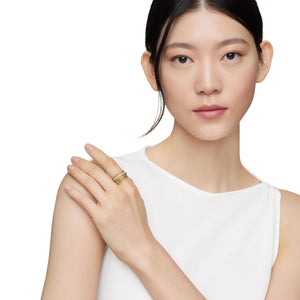 David Yurman The Crossover® Collection Ring in 18-Karat Yellow Gold (Image 5)