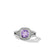 Petite Albion® Ring with Amethyst and Diamonds, Size 7 (Image 3)