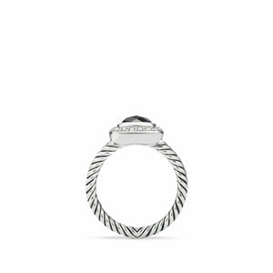 Petite Albion® Ring with Black Onyx and Diamonds, Size 6 (Image 4)