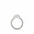 Petite Albion® Ring with Prasiolite and Diamonds, Size 7 (Image 4)