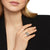 David Yurman The X Collection Ring in Silver and 18-Karat Yellow Gold (Image 5)