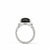 Ring with Black Onyx and Diamonds, Size 6 (Image 4)