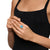 Chatelaine Pavé Bezel Ring in 18K Yellow Gold with Blue Topaz and Diamonds, 14mm