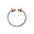 David Yurman The DY Renaissance® Collection Ring in Silver and 14-Karat Yellow Gold (Image 4)