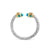 David Yurman The DY Renaissance® Collection Ring in Silver and 14-Karat Yellow Gold (Image 4)
