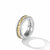 David Yurman The Waves Collection Ring in Silver and 18-Karat Yellow Gold (Image 4)