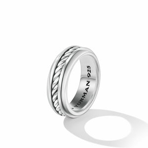 Cable Classic Band Ring, Size 9 (Image 3)