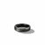 David Yurman DY Classic Band Ring in Grey Titanium, 6mm in Grey Titanium