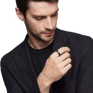 David Yurman The Wedding Collection Ring in Black Titanium (Image 5)