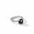David Yurman Chatelaine® Ring in Sterling Silver with Black Onyx and Diamonds, 8mm in Sterling Silver