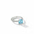 David Yurman Ch&acirc;telaine&amp;reg Ring in Sterling Silver