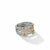 David Yurman   Ring in Silver and 18-Karat Yellow Gold (Image 2)