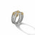 David Yurman   Ring in Silver and 18-Karat Yellow Gold (Image 4)