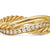 Petite Infinity Band in 18K Yellow Gold with Diamonds, 4mm