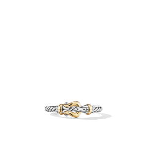 David Yurman   Ring in Silver and 18-Karat Yellow Gold (Image 3)
