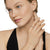 Petite Buckle Ring in Sterling Silver with 18K Yellow Gold, 2mm