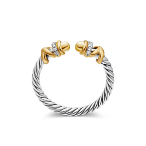 David Yurman The DY Helena Collection Ring in Silver and 18-Karat Yellow Gold (Image 4)