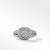 David Yurman Petite Albion® Ring in Sterling Silver with Pavé Diamonds, 7mm in Sterling Silver