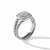 Petite Albion Ring with Pavé Diamonds, Size 6 (Image 2)