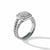 Petite Albion Ring with Pavé Diamonds, Size 7 (Image 2)