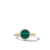 Load image into Gallery viewer, Petite DY Elements Ring in 18K Yellow Gold with Malachite and Pavé Diamonds, Size 7