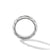 Sculpted Cable Band Ring in Sterling Silver