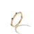 Cable Collectibles Stack Ring in 18K Yellow Gold with Blue Sapphires, Size 7