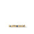 Cable Collectibles Stack Ring in 18K Yellow Gold with Blue Sapphires, Size 7