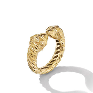 Renaissance Ring in 18K Yellow Gold, Size 7