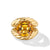 Marbella Ring in 18K Yellow Gold with Citrine, 20mm
