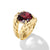 Marbella Ring in 18K Yellow Gold with Rhodolite Garnet, 20mm