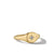 Cable Collectibles Starset Pinky Ring in 18K Yellow Gold with Diamond, Size 4