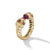 Renaissance Color Ring in 18K Yellow Gold with Rubellite and Citrine