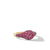 Petite Pavé Pinky Ring in 18K Yellow Gold with Red Rubies, Size 4
