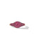 Petite Pavé Pinky Ring in 18K Yellow Gold with Red Rubies, Size 3.5