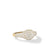 Petite Pavé Pinky Ring in 18K Yellow Gold with Diamonds, Size 3.5
