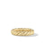 Sculpted Cable Band Ring in 18K Yellow Gold, Size 8