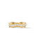 Zig Zag Stax Ring in 18K Yellow Gold with Diamonds, Size 6